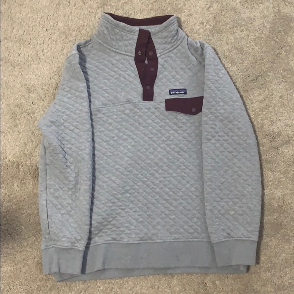 Patagonia quilted pullover